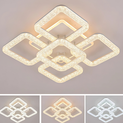 LED LED LED Astrid с дистанционно управление, 114W, подрастващ, бял