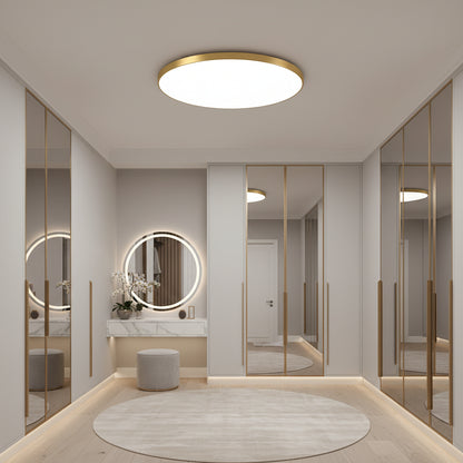 SOLIS LED плафон 27cm 20W Cold Light Gold