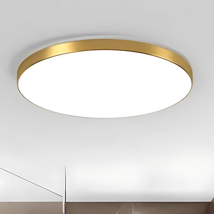 LED SOLIS 37cm 32W тавани неутрално злато