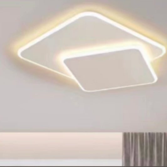 LED похот на дистанционното управление на Futura Angolo, 98W, 2 квадрата, студена/гореща/неутрална светлина, нестабилна, бяла