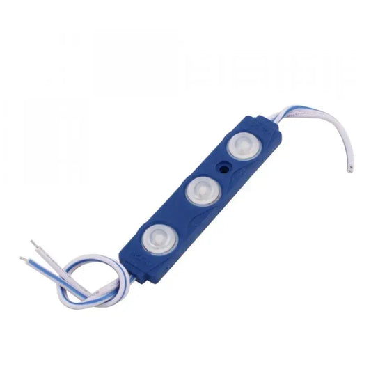 LED режим 12V, 1.5W, IP67, синя, синя светлина, 2835, 20 бр.