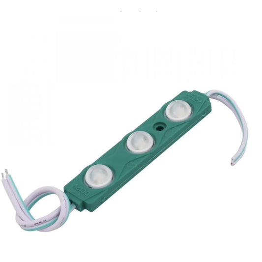LED модул 12V, 1.5W, IP67, зелена, зелена светлина, 2835, 20 бр.