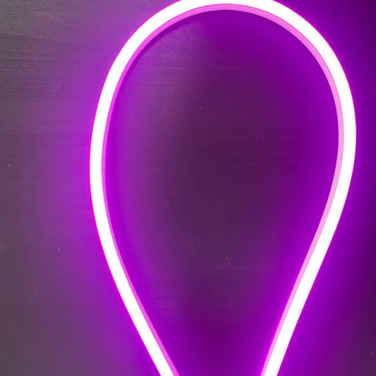 Neon Flex Pink SMD2835 220V 9x15mm IP65