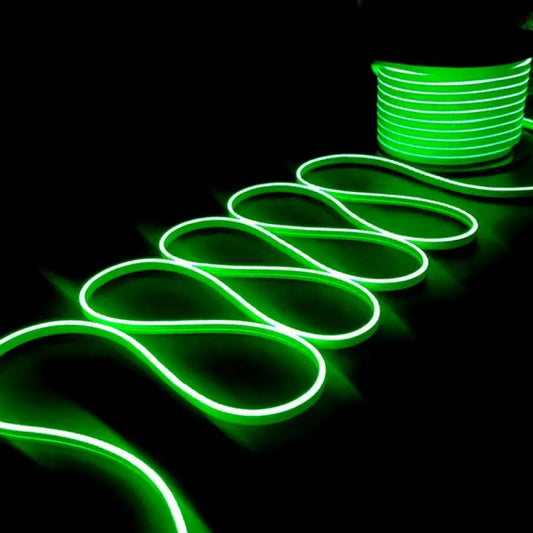 Neon Flex Green 2835 12V IP65