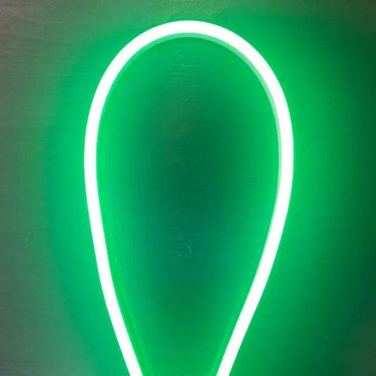 NEON FLEX VERDE SMD2835 220V 15X26MM IP65