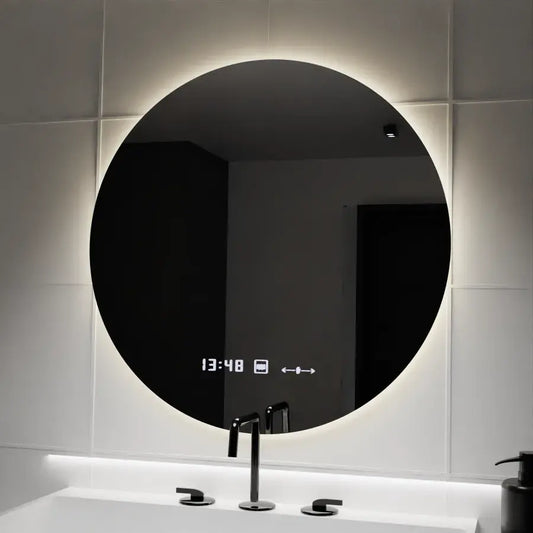 70см кръгло светодиодно огледало серентит motionglow marcellow тел.