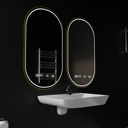 OGLINDA LED OVALA 50X80CM ROVEN SENZOR MOTION