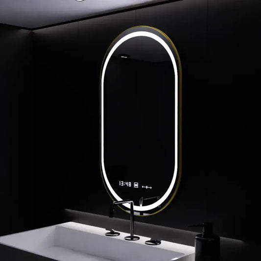 OGLINDA LED OVALA 50X80CM ROVEN SENZOR MOTION
