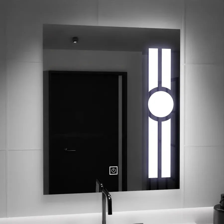 Огледално светодиодно правоъгълно 60x80cm getame touch