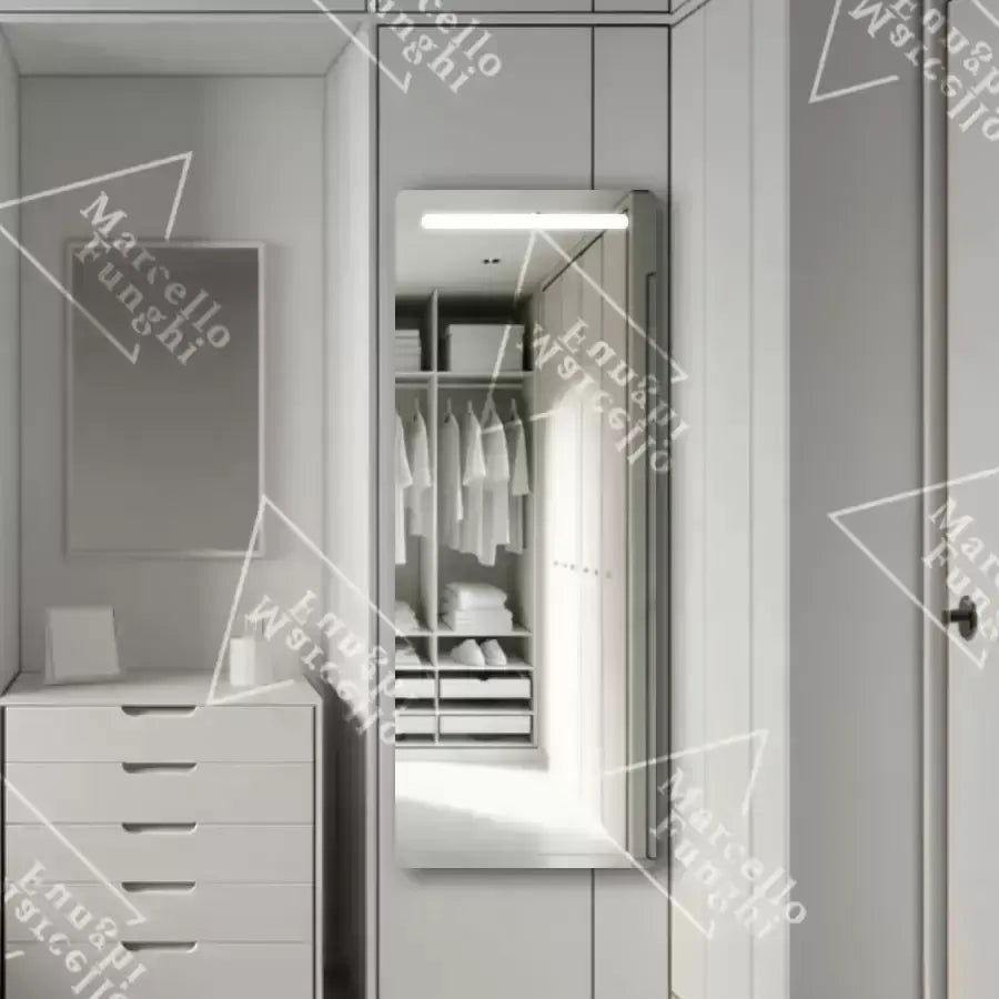 Правоъгълно LED огледало, 60x150см, мода за превръзка на Marcello Touch