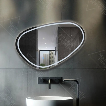 Огледало LED Touch DisseGno Defrition System 80x45 cm Marcello Funghi Collection