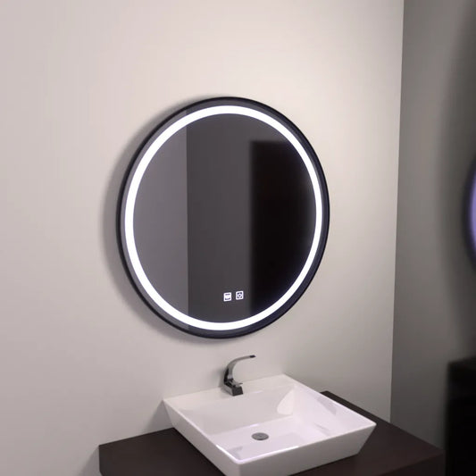 Огледален светодиод кръг 60см Lucea Touch System System