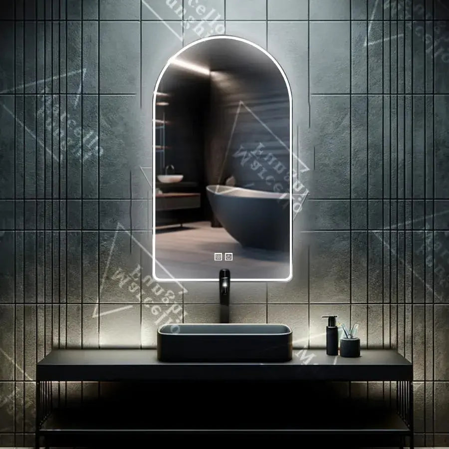 Огледало LED Touch Iulius System System 60x80 cm Marcello Funghi Collection
