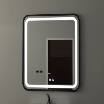 Огледално светодиодно правоъгълни 60x80cm Taglio Touch System Запазете