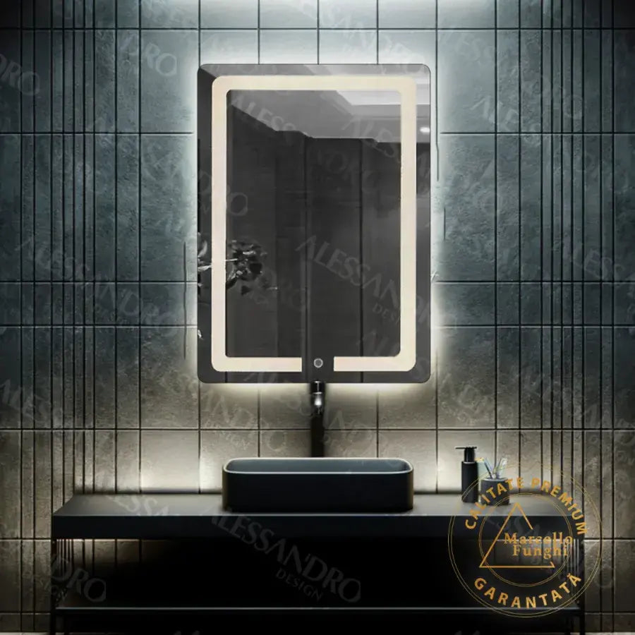 Огледало LED Touch Rhea System Размразяване 60x80 cm Marcello Funghi Collection