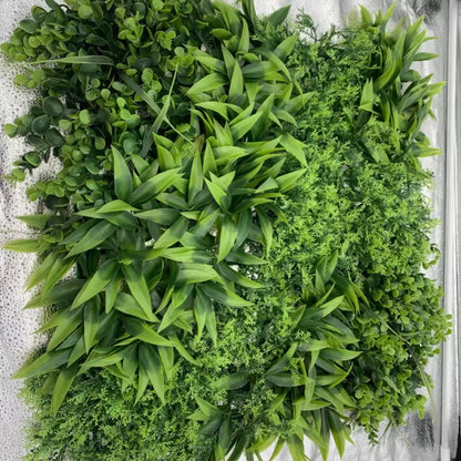 Изкуствен панел 50x50cm зелено