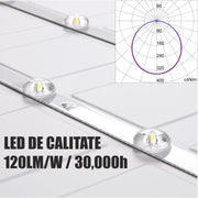 LED панел вградена 15W бяла неутрална светлина