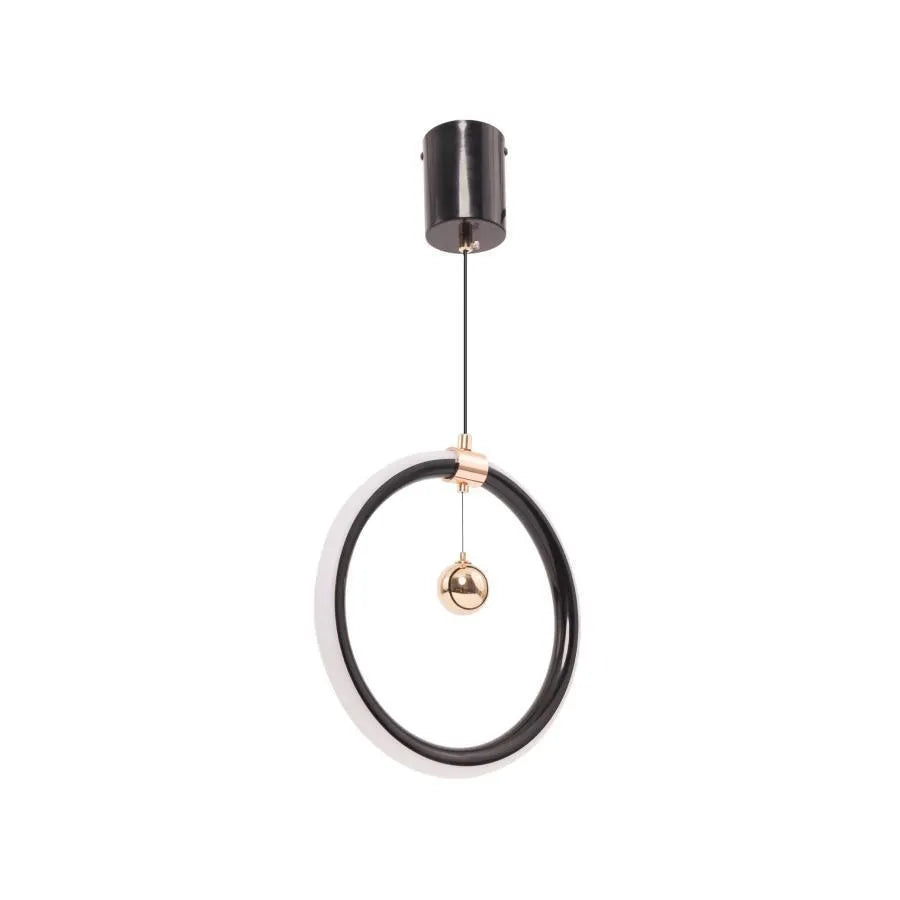 LED HAL, 24W, 2.4GHz, Dimable, Metal, Black and Golden
