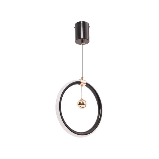 LED HAL, 24W, 2.4GHz, Dimable, Metal, Black and Golden