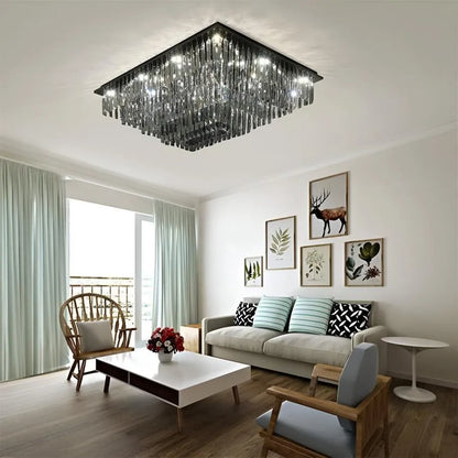 LED LED Crystal 57W, Xanthi, сребро