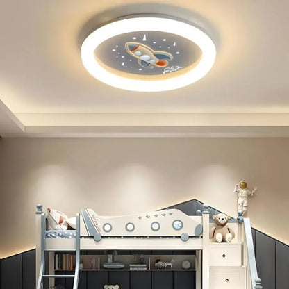 LED LED ракета 75W, диаметър 49 см, студена/гореща/неутрална светлина, синьо синьо