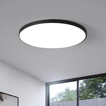 LED SOLIS 27cm 20W тавана. Черна неутрална светлина