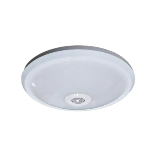 LED таван с регулируем сензор за движение 12W 4100K бяло