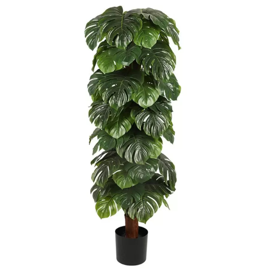 Изкуствено растение Monstera Delicious, без саксии, 140 см зелено
