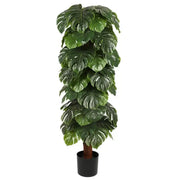 Изкуствено растение Monstera Delicious, без саксии, 180 см зелено