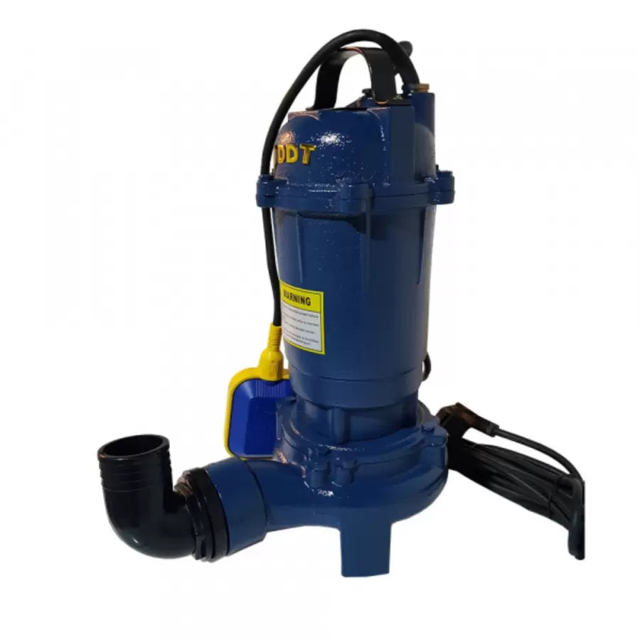 Потопима помпа с чопър и плаващ DDT WQD10 2600W