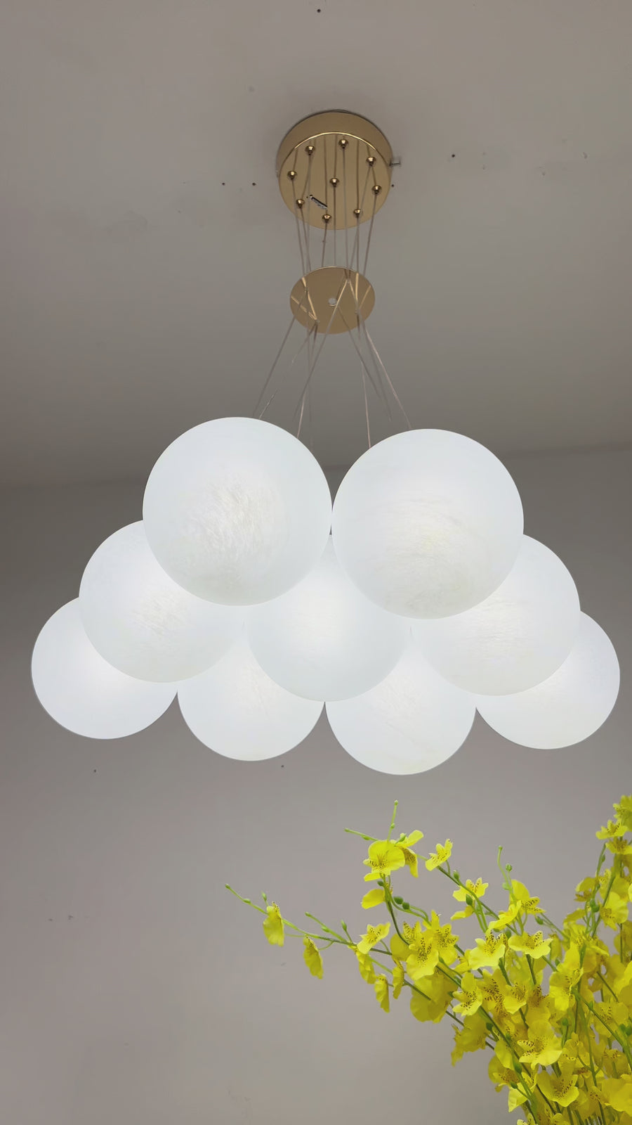 Сус на Lust Loft Loft Bagliore Ricardo, 7x G9, злато, регулируема височина