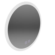 Кръгло LED огледало, 70 см, докосване на нокси, система за деактивиране, маргаритка