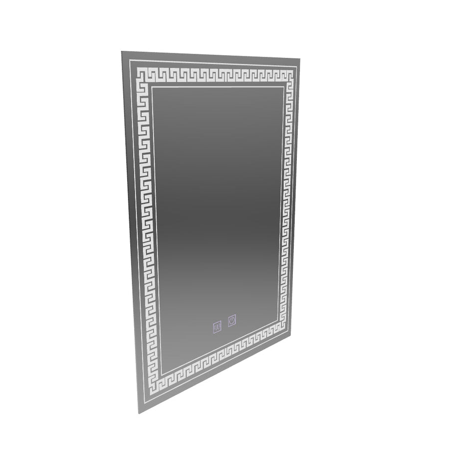 Rentagular LED огледало, 60x80см, Vivido Touch, Debrings System