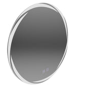 60 см кръгло LED огледало, Spirallus touch, система за деактивиране, маргаритка