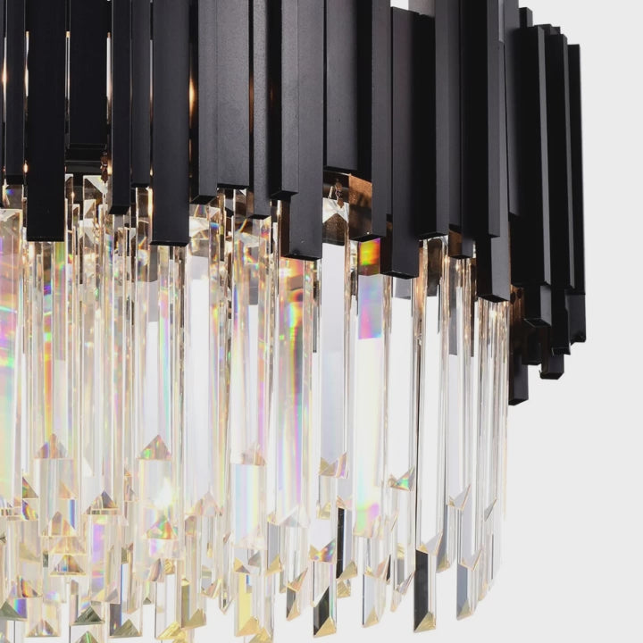 CHANDELIER Crystal Blois 10x E27 Gold Gold