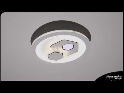 LED LED Kathleen, 16W, гореща/неутрална светлина/RGB, бяло