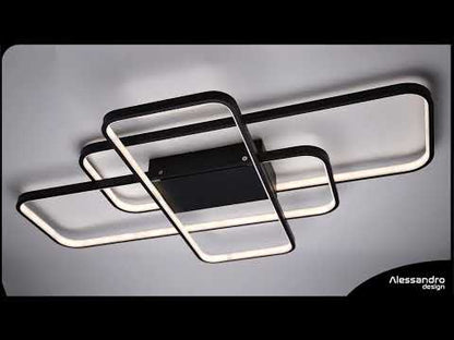 LED LULUS с ремодирана ос 96w замасно черно