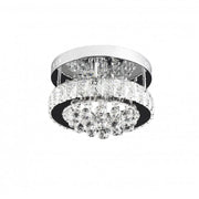 LED Abel Lust, 22W, студена/гореща/неутрална светлина, хром и кристал