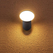 Външна LED стенна лампа 10W, AX165, Топла светлина 3000K, Черна