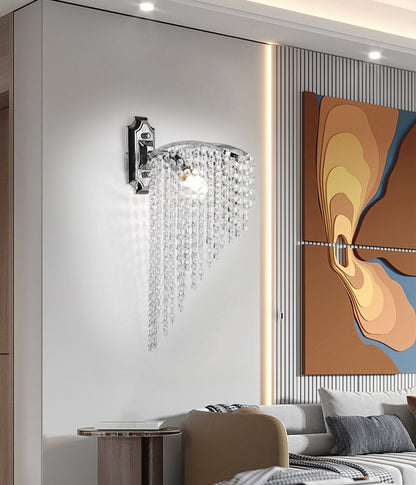 Нанесете кристална спокойствие 1x E27 сребро