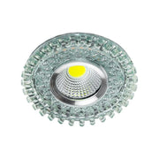 LED петно, 5W, кръгло, 6000k, лилава светлина