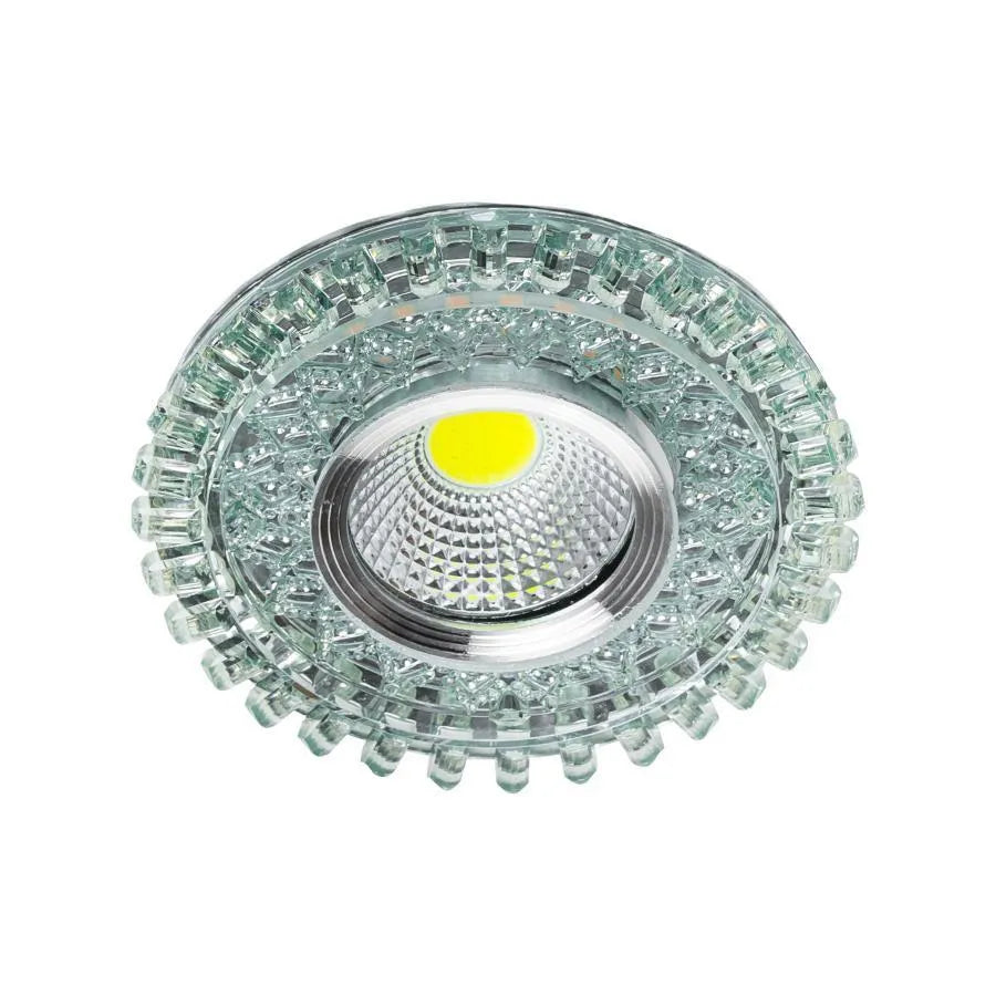 LED петно, 5W, кръгло, 6000k, лилава светлина