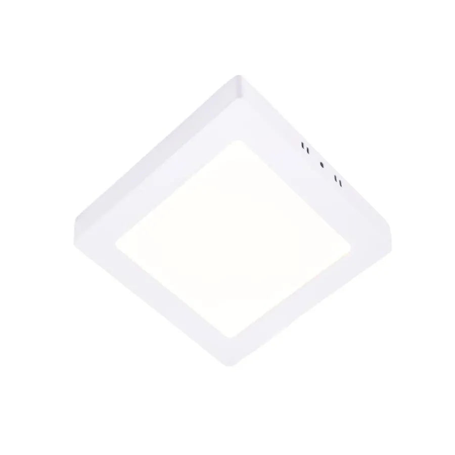Приложено LED петно, 12W, 2700K, метал, бяло