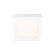 Приложено LED петно, 12W, 2700K, метал, бяло