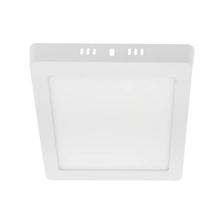 Приложено LED петно, 12W, 6400K, метал и акрил, бял
