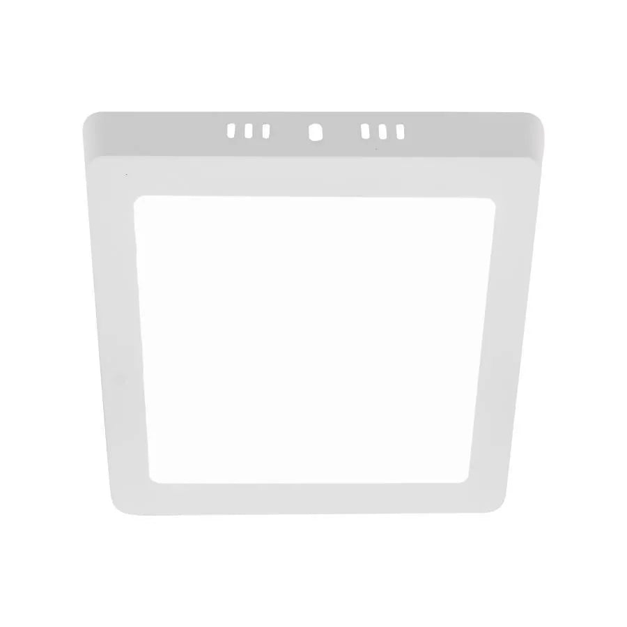 Приложено LED петно, 12W, 6400K, метал и акрил, бял