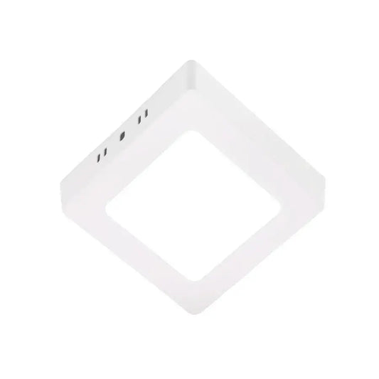 Приложено LED петно, 6W, 6400K, метал, бяло