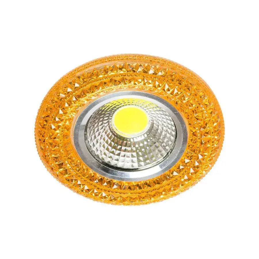 LED Spotted LED, 3W, стъкло, златисто