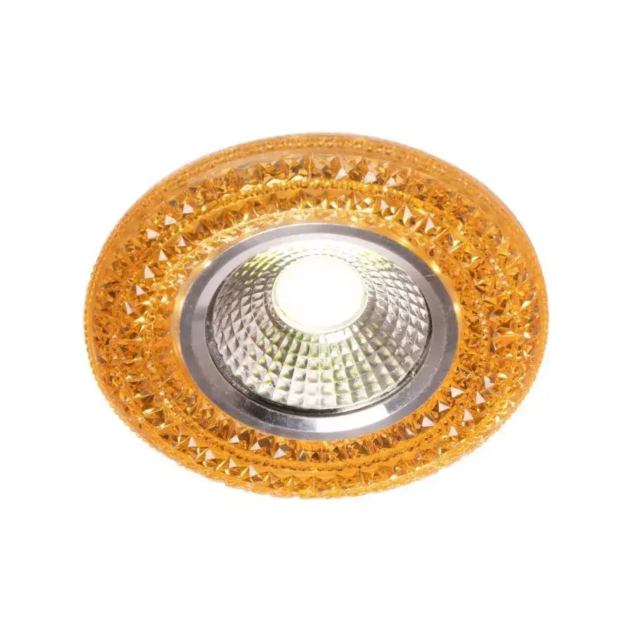 LED Spotted LED, 3W, стъкло, златисто