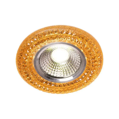 LED Spotted LED, 3W, стъкло, златисто